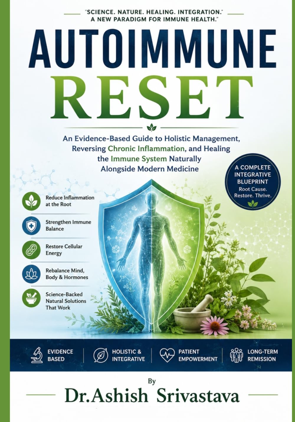 Autoimmune Reset: An Evidence-Based Guide to Holistic Management, Reversing Chronic Inflammation, and Healing the Immune System Naturally Alongside Modern Medicine