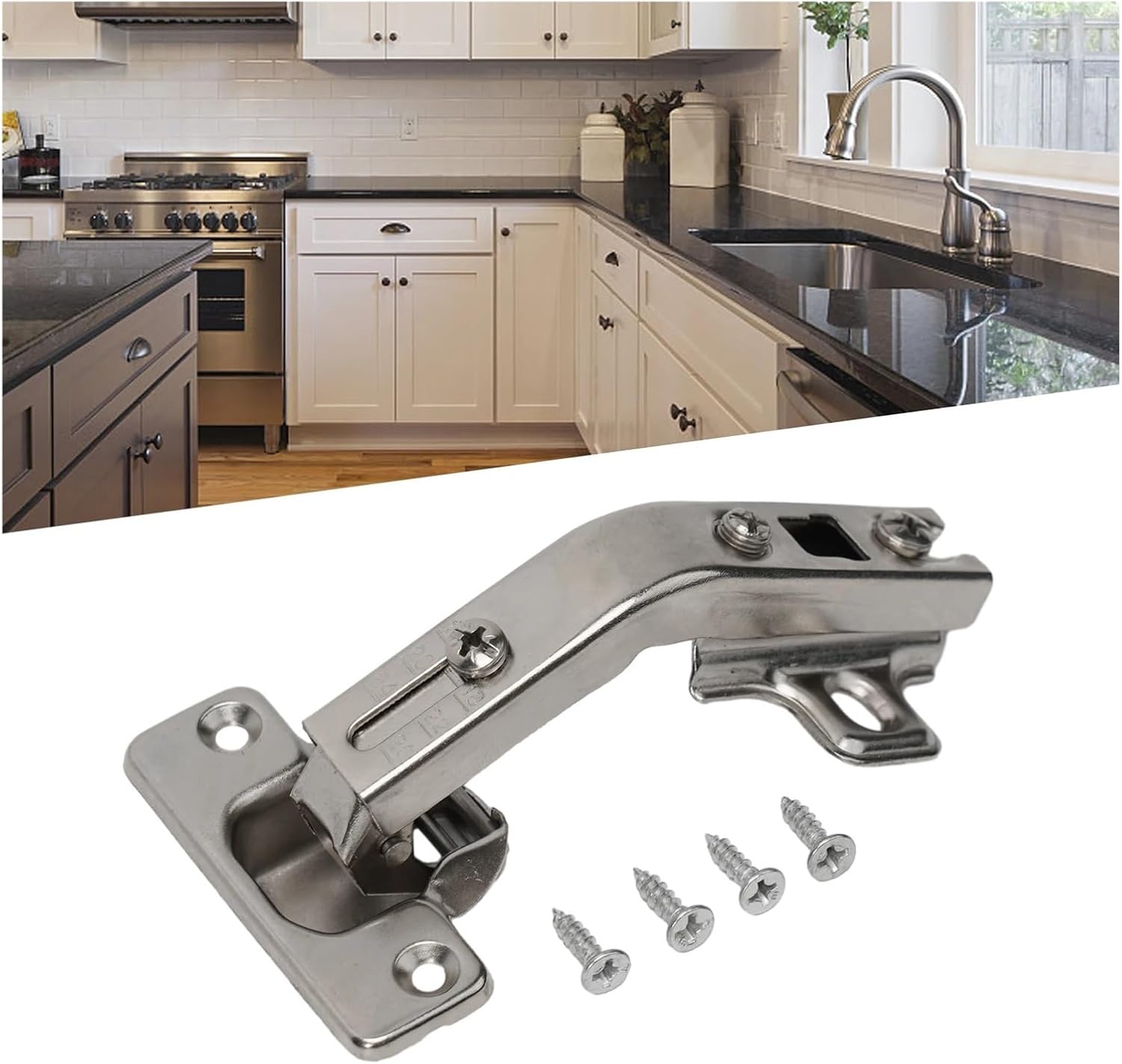 Ball Bearing Door Hinges Heavy Duty Hinges 135° Stainless Steel Hydraulic Cabinet Door Hinge for Kitchen Furniture