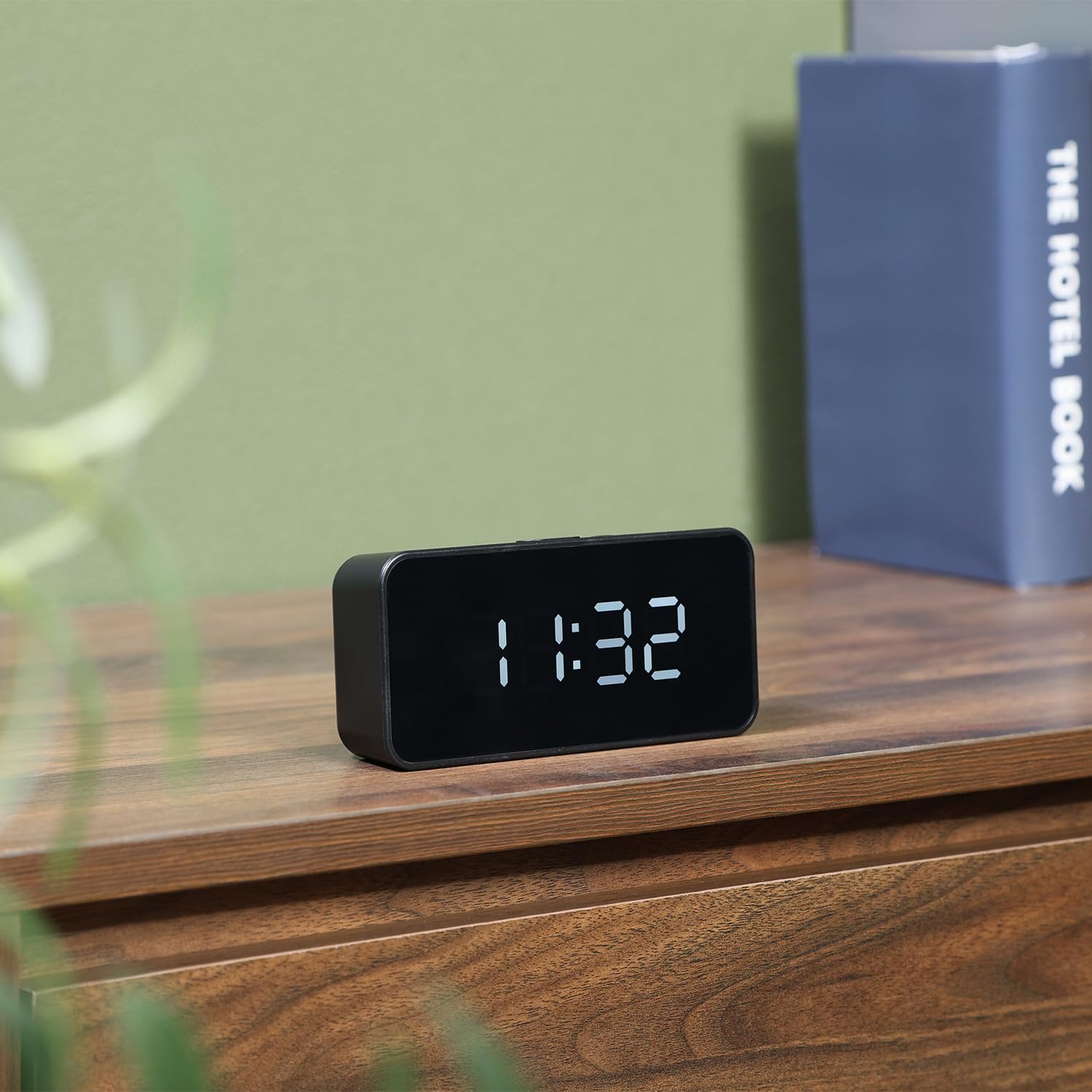 Amazon.co.jp: 不二貿易 置き時計 LED時計 デジタル 目覚まし時計