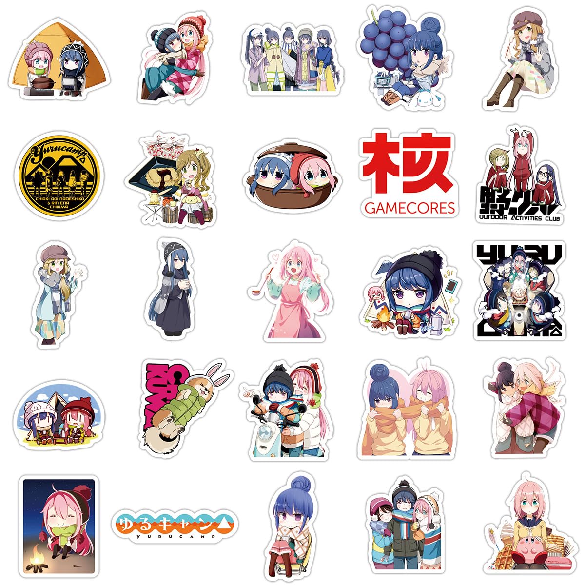 Amazon.co.jp: ゆるキャン△ 各務原 なでしこ 大垣千明 人気防水