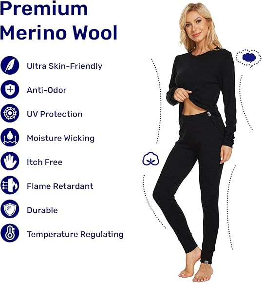 100 merino unterwäsche damen Clearance