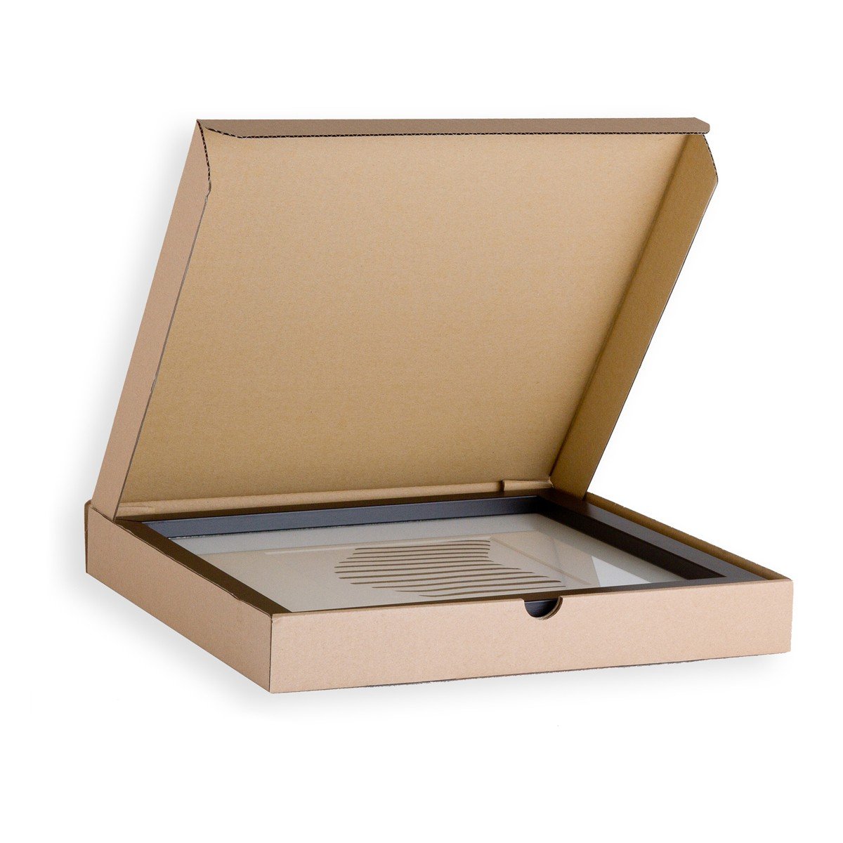 Lot de 50 Boîtes postales extra-plates CARREES format 400x400x50 mm