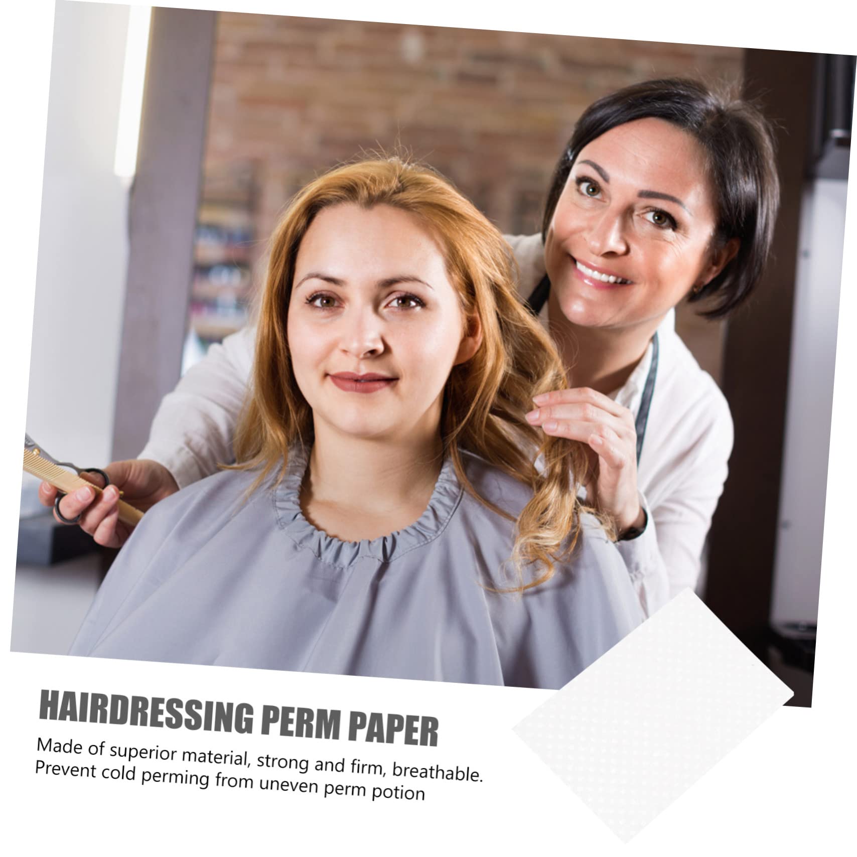 MUSISALY 1000 Sheets End Papers for Hair Perm Salon Hairdressing Paper Heat Resistant Perming Tool