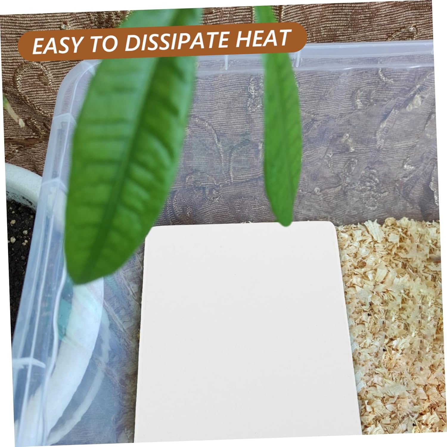 Marble Pet Cooling Pad for Small Animals Summer Cooling Mat for Rabbits Hamsters Chinchillas Guinea Pigs Heat Dissipation