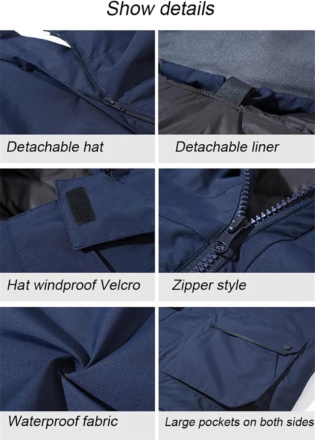 Men Winter Windproof Waterproof Skiing And Snowboarding Sets Outdoor Snowboard Down Jacket Fleece Pants