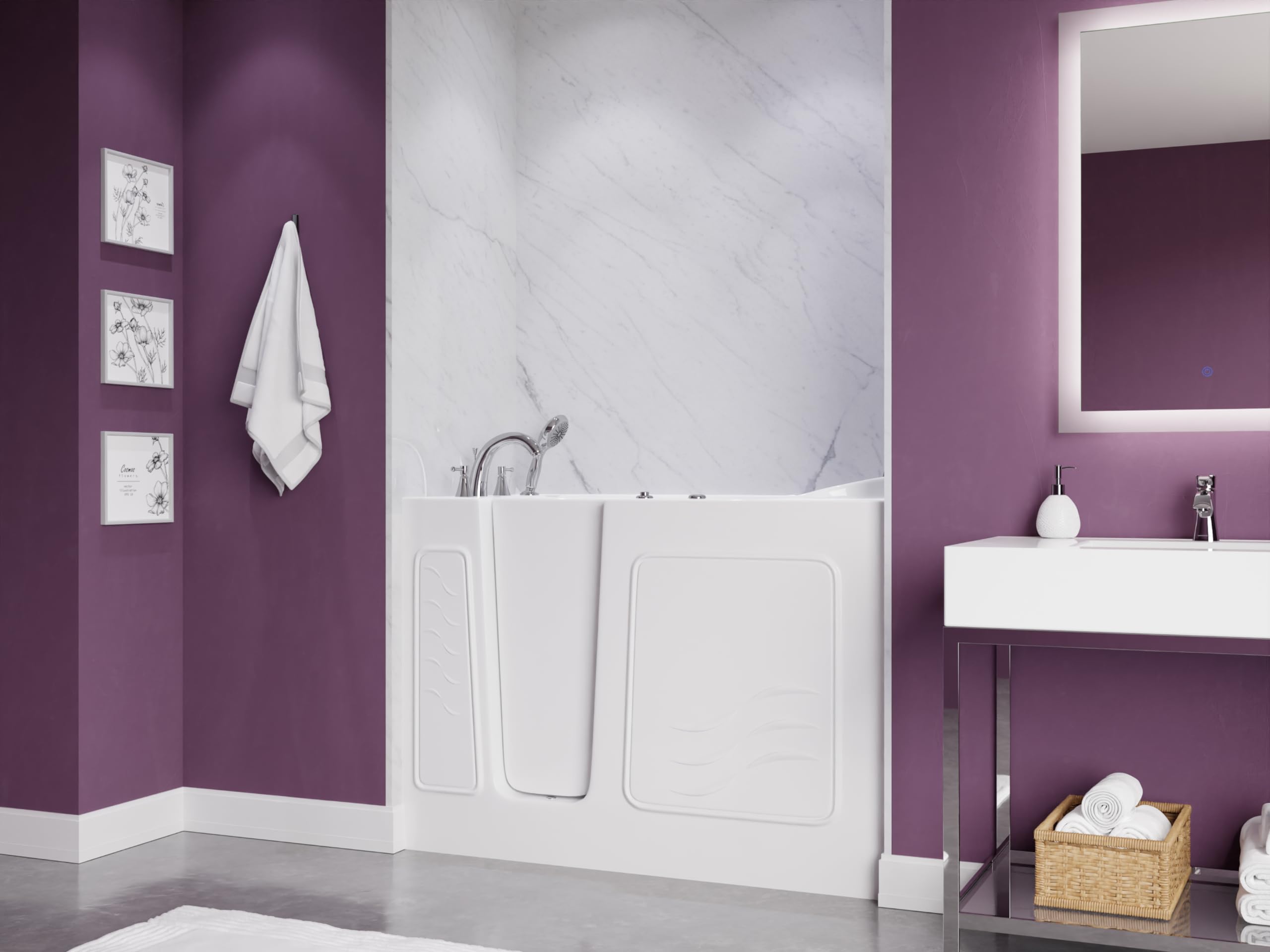 ANZZI Whirlpool Walk-In Bathtub 26