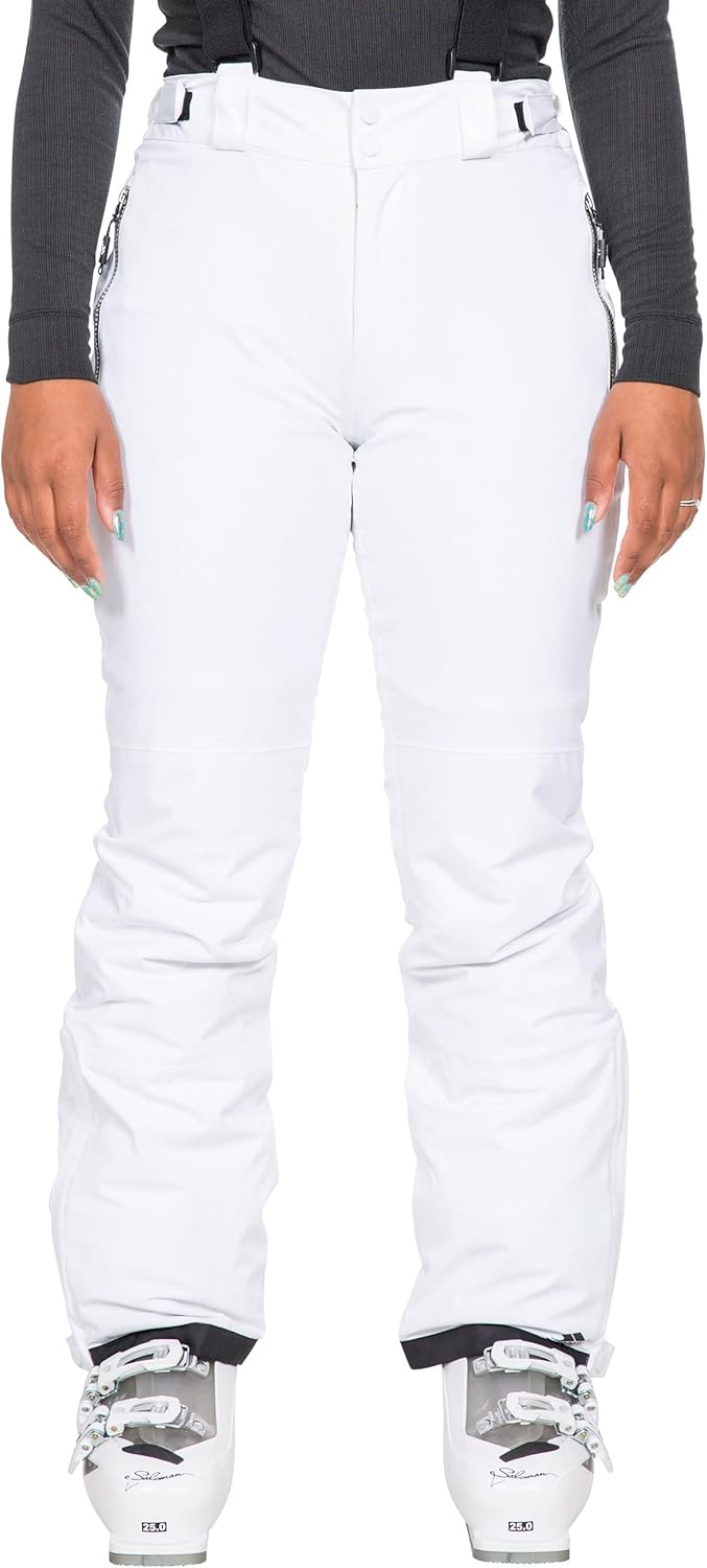 Trespass Womens Roseanne Outdoor Waterproof Fleece Lined Salopettes Trousers