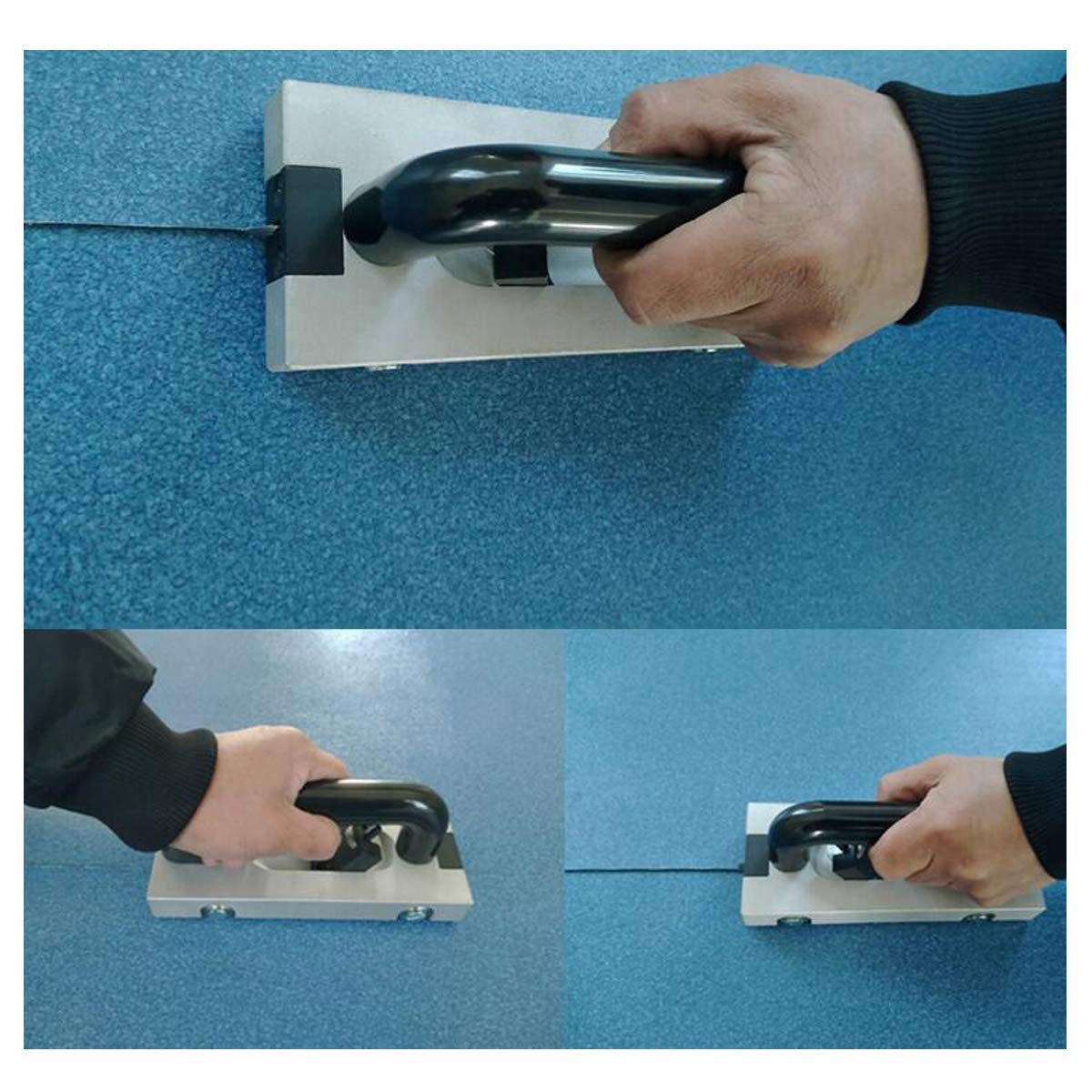 U-type Blade Wheeled Vinyl Groover Floor Grooving