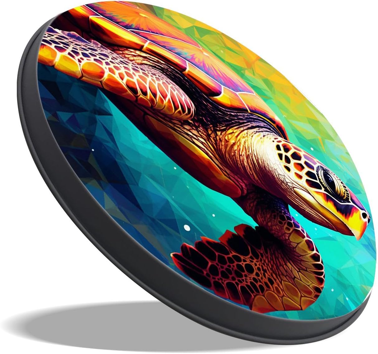 Sea Turtle Colorful Set of 4 Stove Burner Covers - Premium Round Electric Stove Range Protectors,8 IN & 10 IN