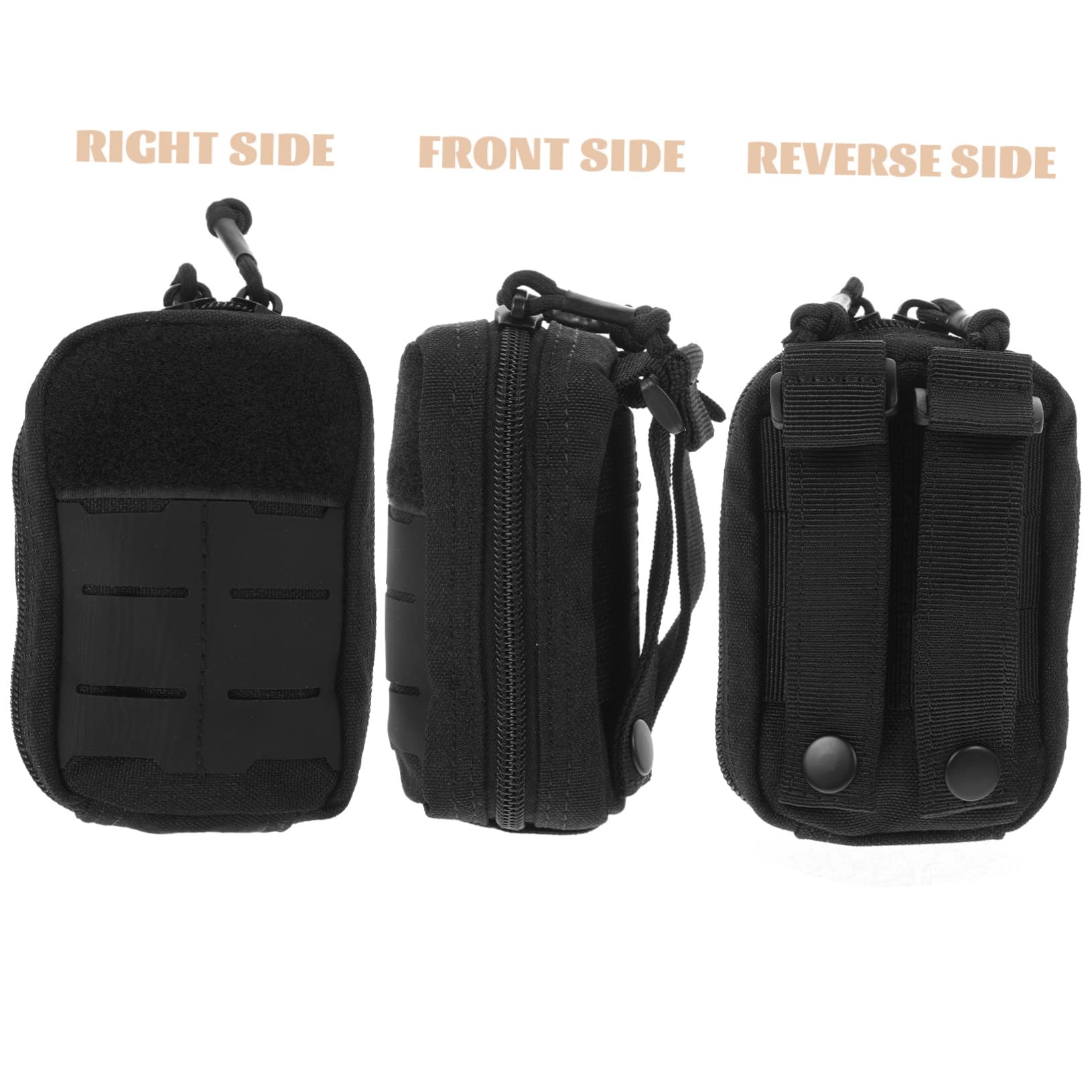 BESPORTBLE 3pezzi Pouch Di Pronto Soccorso Multifunzionale Con Tasche Multiple Per Escursionismo Borsa Medica Da Viaggio Resistente Per Attività All Aperto e Uso Quotidiano