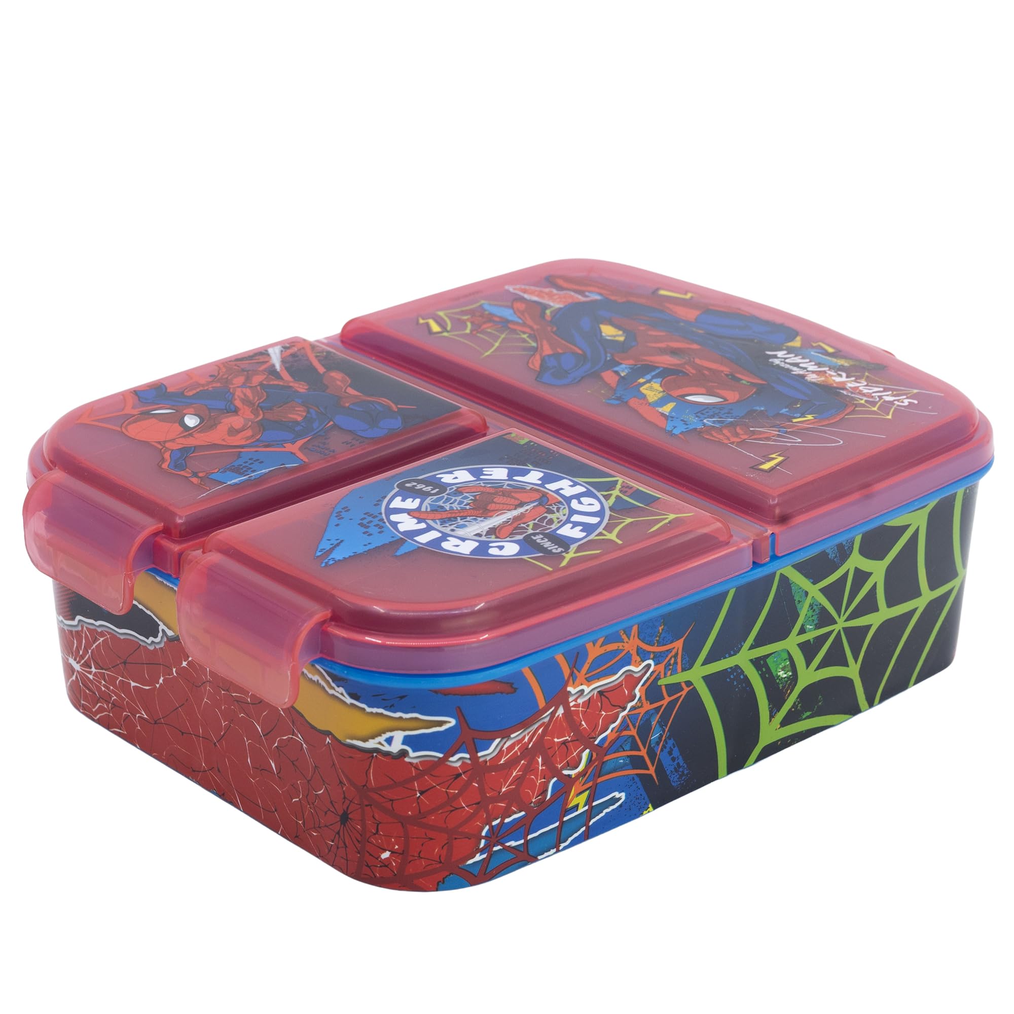 STOR Multiple Sandwich Box Spiderman Moving Target