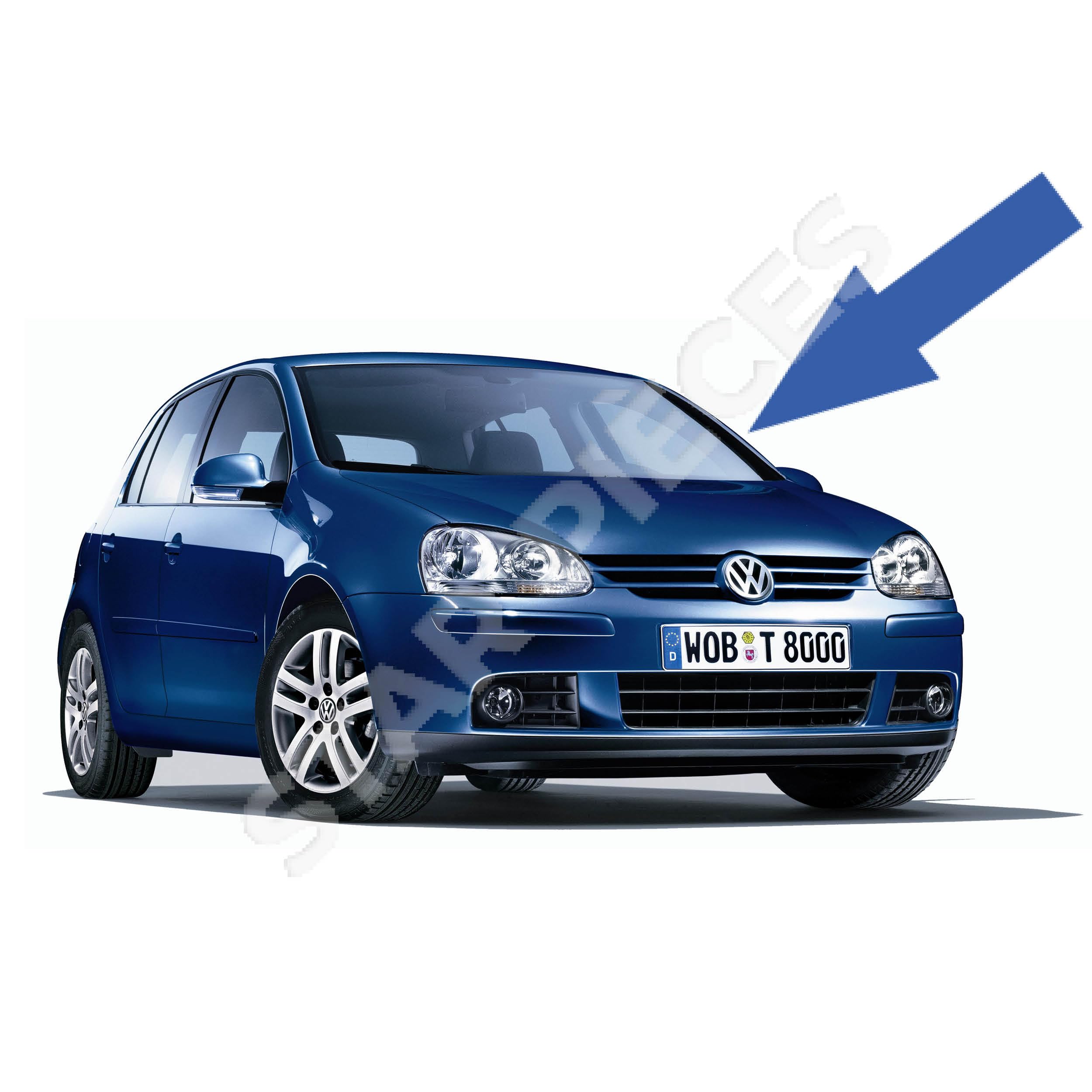 STARKIT PERFORMANCE Elevalunas compatible para Golf 5 (5 puertas) y Jetta 3 (2003-2010) DELANTERO IZQUIERDO (conductor) 1K4837461, 1K4837461B, 1K4837461A
