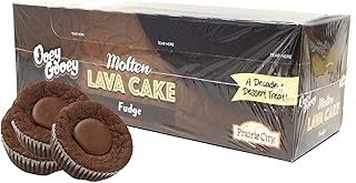 Prairie City Bakery Ooey Gooey Molten Lava Cakes | Individually Sealed |...