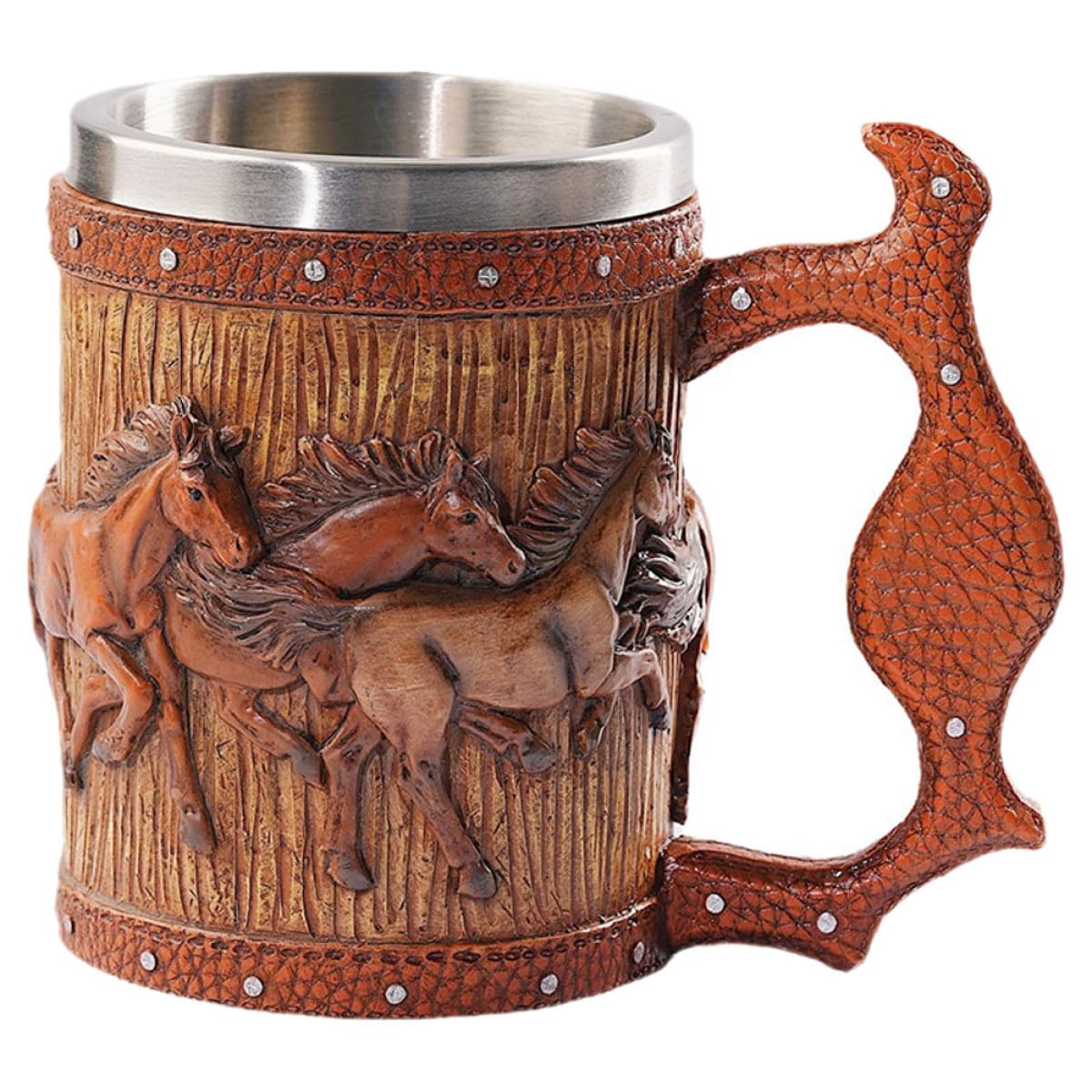 Gobelet viking avec forme ronde stable pour éviter les chutes de verre