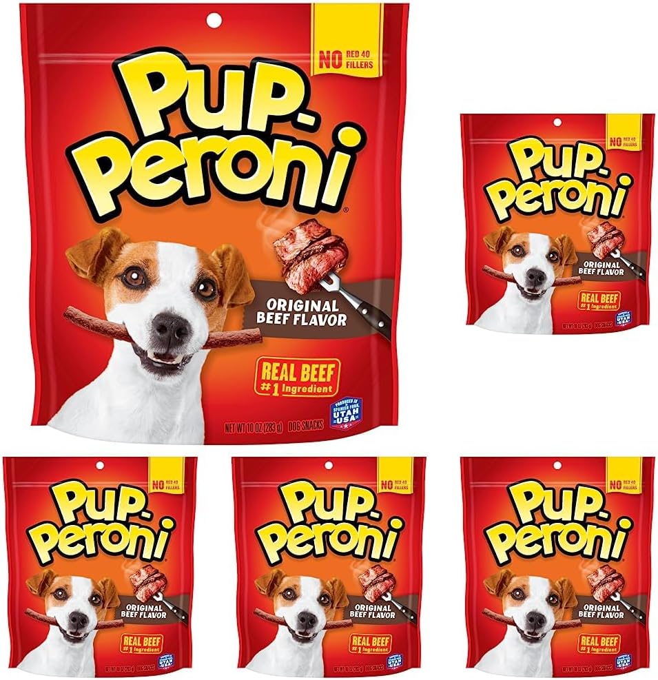 Pup-Peroni Dog Snacks Original Beef Flavor, 50 Ounce (3 Pack)