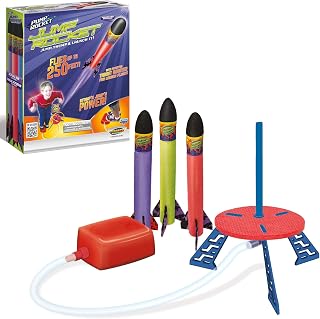 Original Geospace Jump Rocket - Launcher and 3 Rocket Set