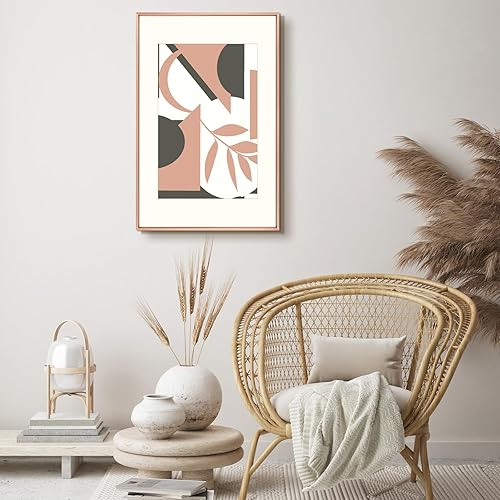 Vista 88 de Frametory - Colección de marcos de metal para fotos, marco de aluminio para fotos con alfombrilla de color marfil y cristal real Dorado