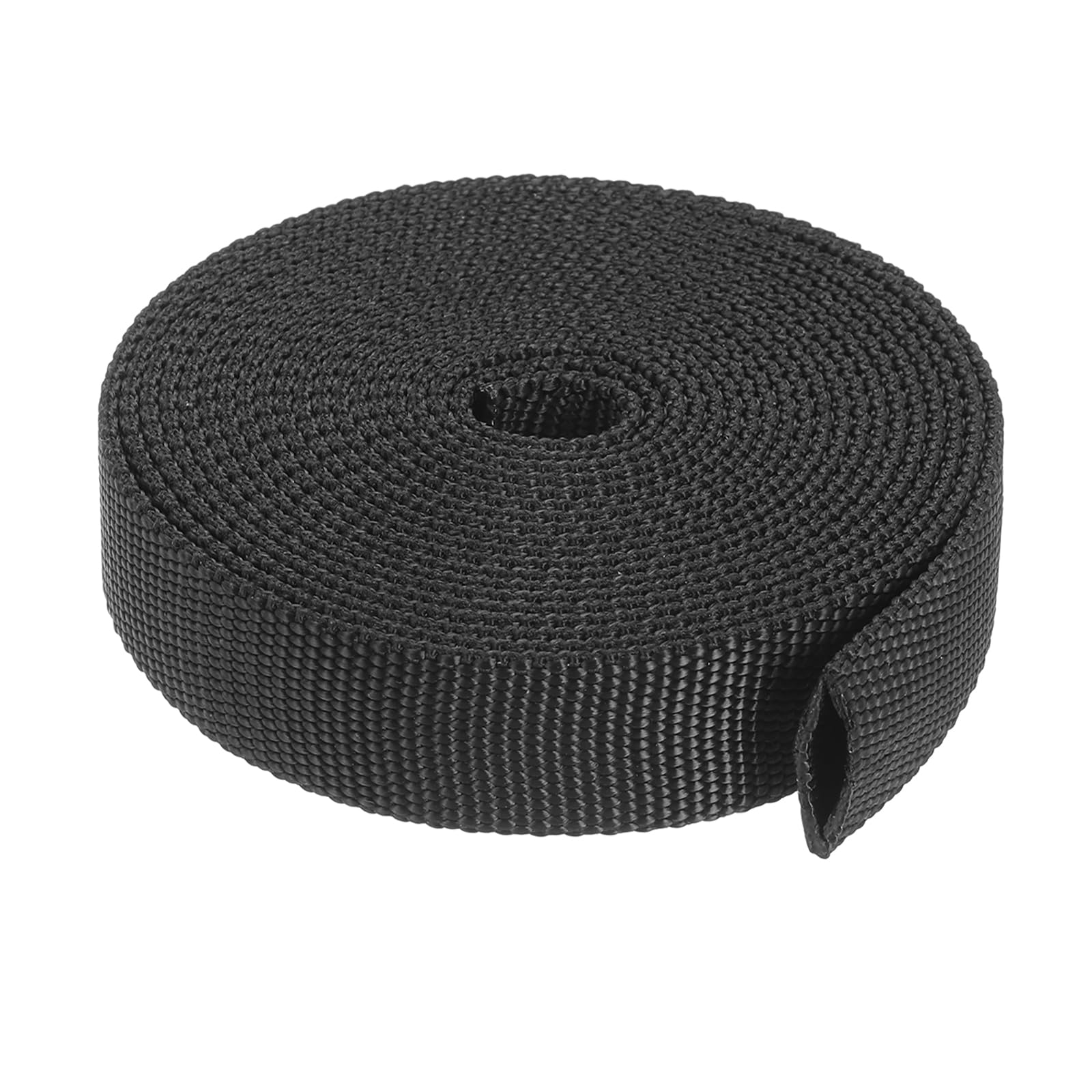 sourcing map Nylon Protective Hose Sleeve 12mm ID 3 Meters Cable Cover Sheath Protection Hydraulic Hose Wrap for Welding Cord Tig Torch Hydraulic, Black