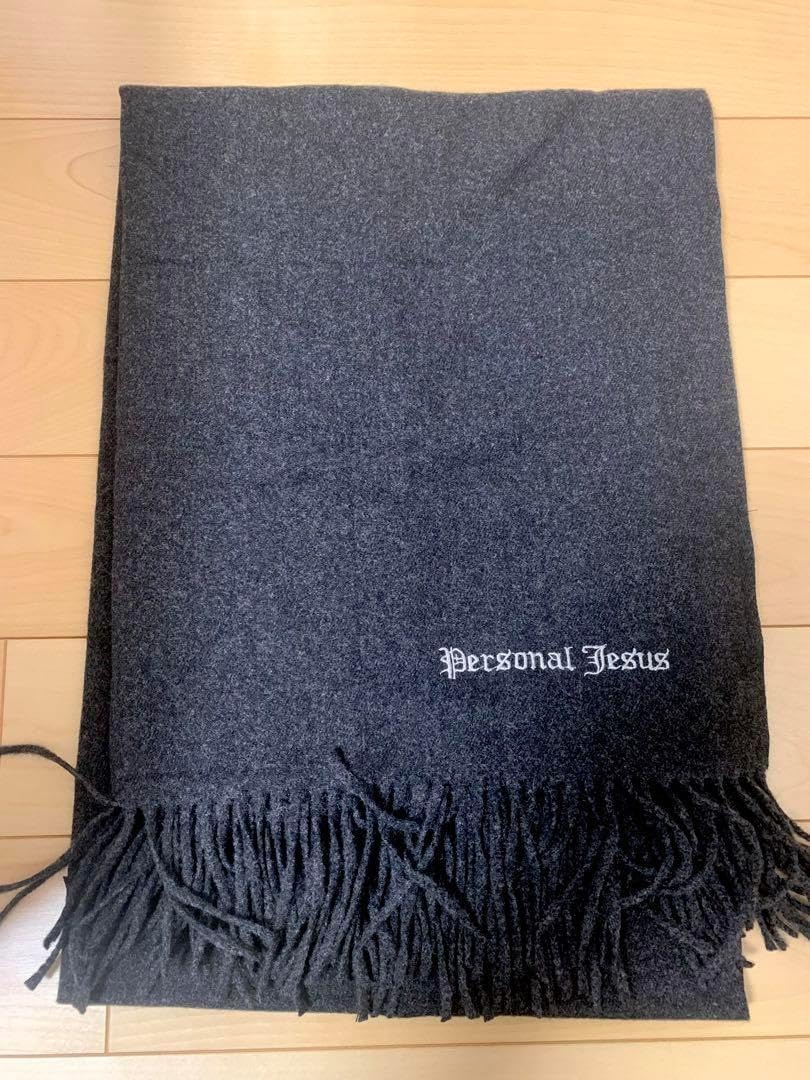 氷室京介 PERSONAL JESUS BAR カシミヤマフラー PERSONAL JESUS BAR