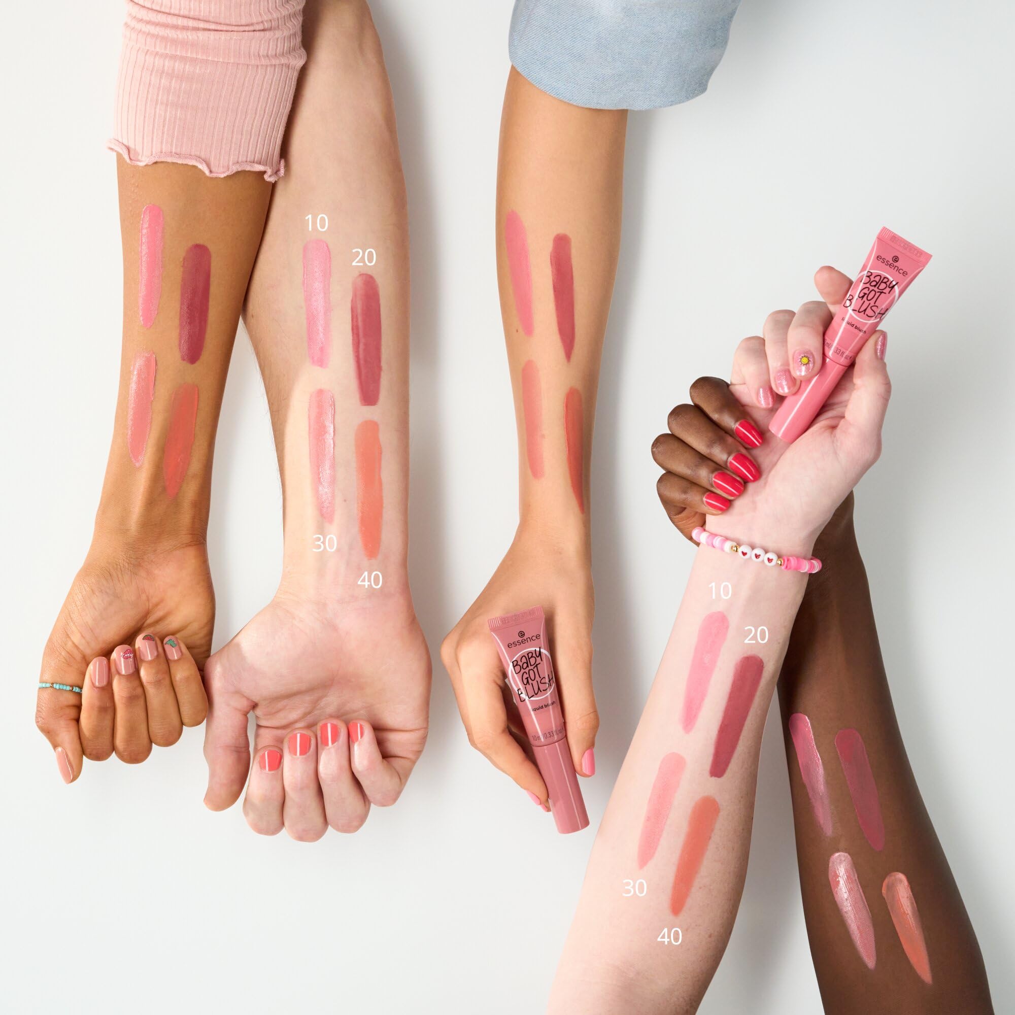 essence Róż do policzków w płynie BABY GOT BLUSH, wyraźny wynik, szybkoschnący, naturalny (10ml)