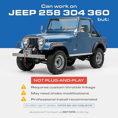 Miniatura 8 de Nuevo carburador dos 2 barril Carburador Carburador Ford 2100 2150 para Ford 289 302 351 Cu Jeep Motor con estrangulador eléctrico