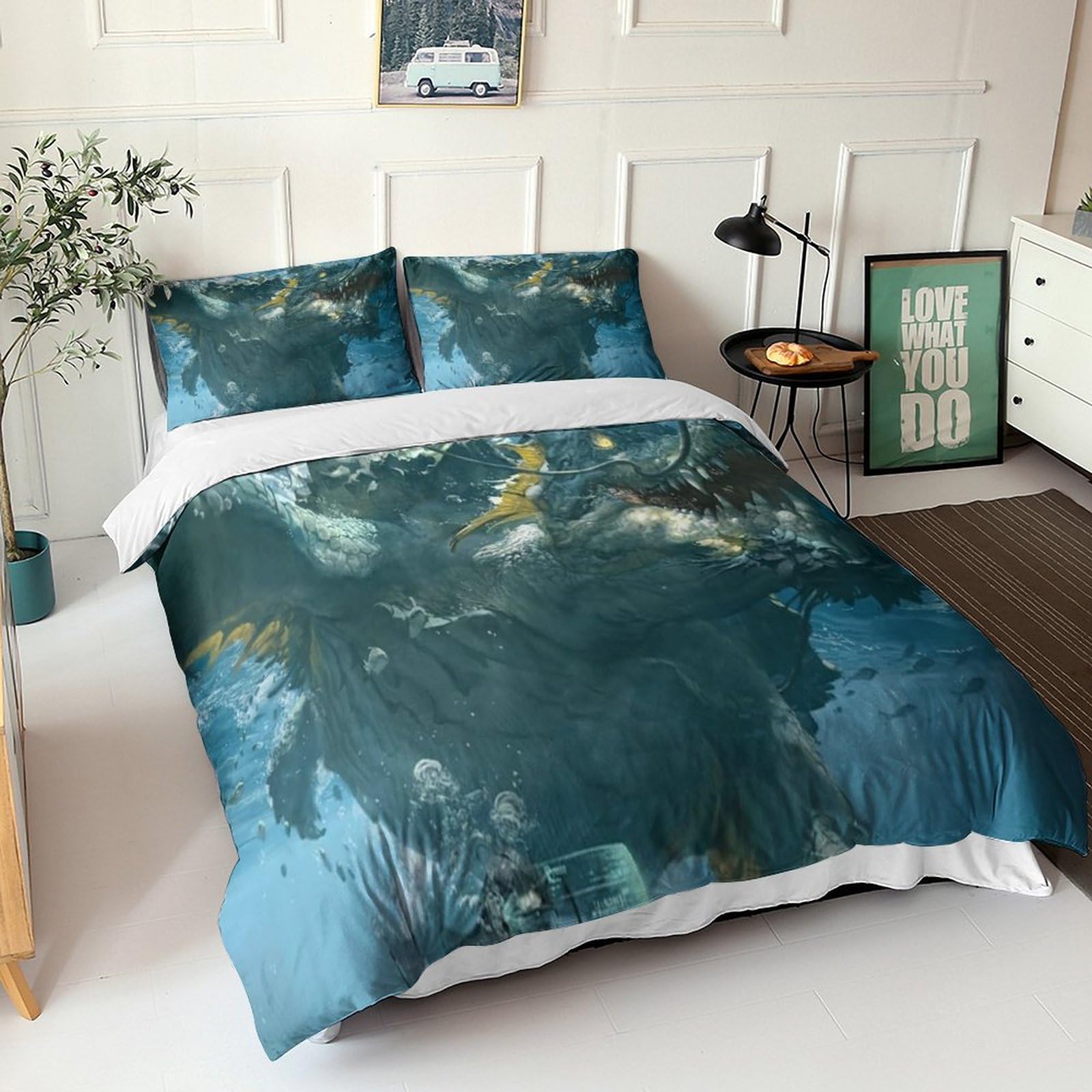 Housse de couette Monsters pour décorer une chambre d'ado fantastique