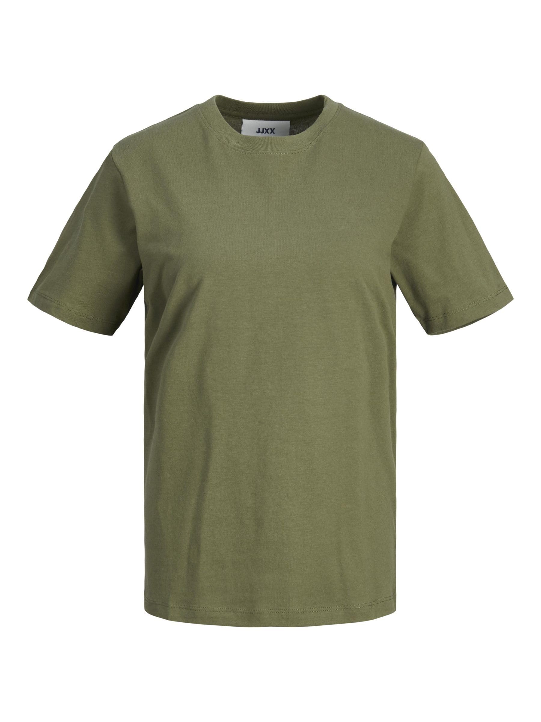 JJXX Female T-Shirt JXAnna Cotton Blend, Four Leaf Clover, XS