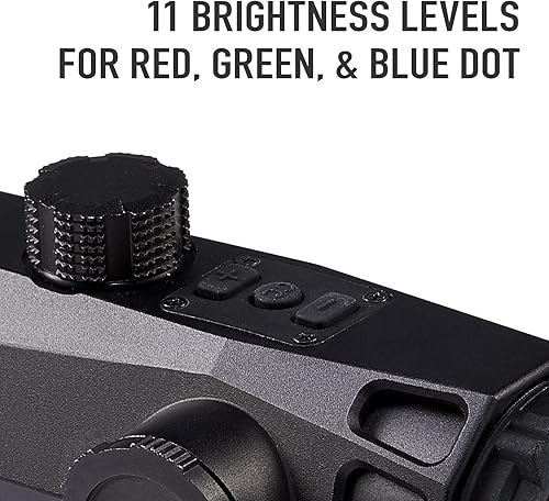 Miniatura 5 de LETRA 4x32 - Equipo de caza de visor iluminado rojo, verde y azul, mira refleja RGB con 11 lentes de iluminación multicapa para rieles Picatinny de