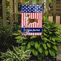 Vista 1043 de Caroline's Treasures BB4243GF Bandera de jardín con texto en inglés «Merry Christmas» con texto en inglés «Merry Christmas», bandera decorativa