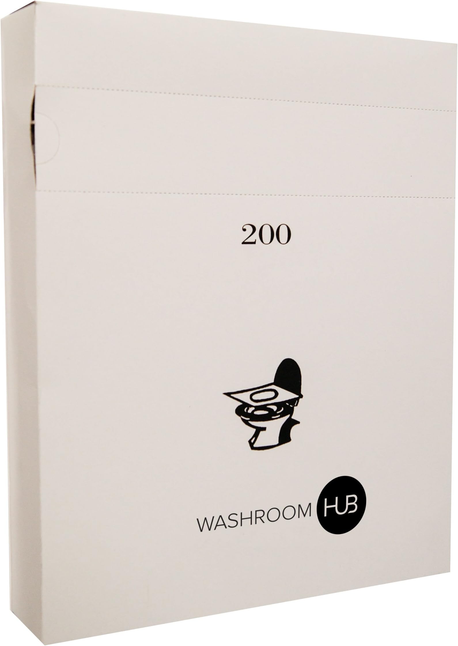 200 Pack Luxury Toilet Seat Covers Refills - Hygienic Flushable Cover for Toilets