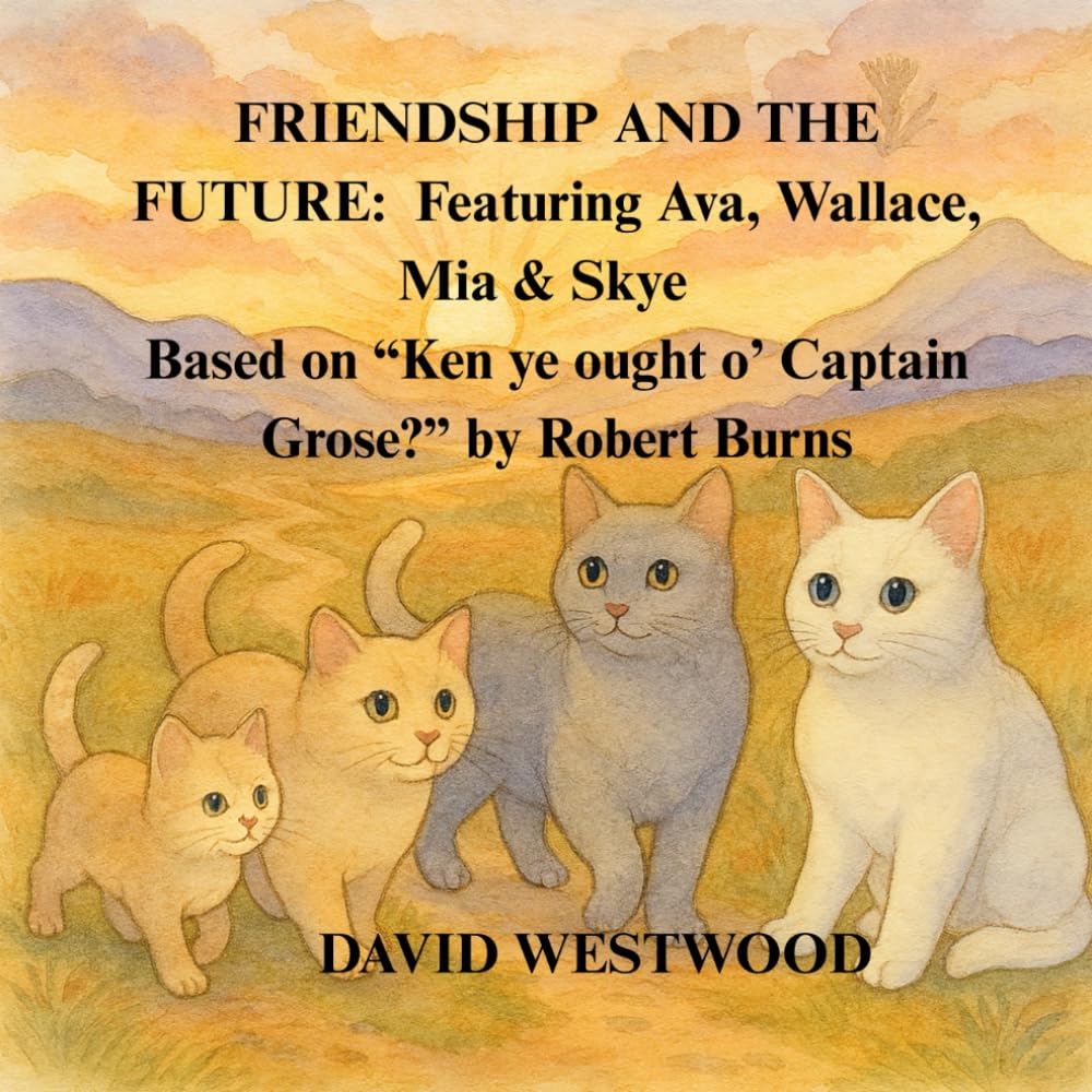 FRIENDSHIP AND THE FUTURE: Featuring Ava, Wallace, Mia & Skye Based on “Ken ye ought o’ Captain Grose?” by Robert Burns (Robert Burns for children)