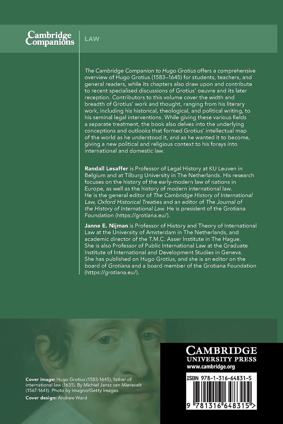 The Cambridge Companion to Hugo Grotius