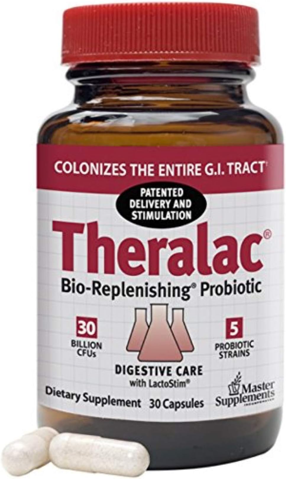 THERALAC Theralac Probiotic Master Supplement (30 Capsules)