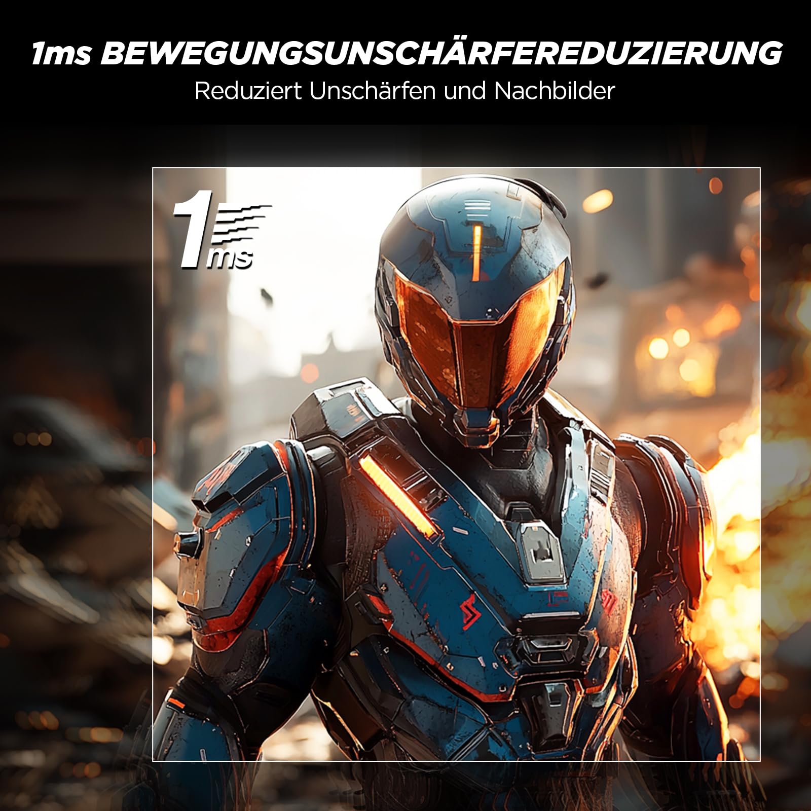 KOORUI G2511E 24,5 Zoll Gaming Monitor 320Hz FHD 1920x1080 HDR 400 1ms Fast IPS HDMI 2.0 DP 1.4 VESA 75x75mm Höhenverstellbar