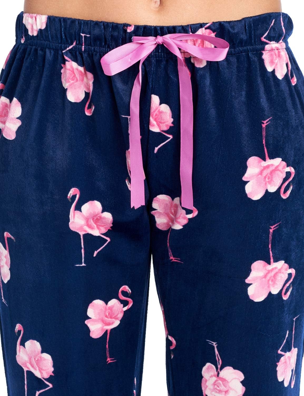 Ashford & Brooks Women's Plush Mink Fleece Pajama Sleep Pants - Image 4