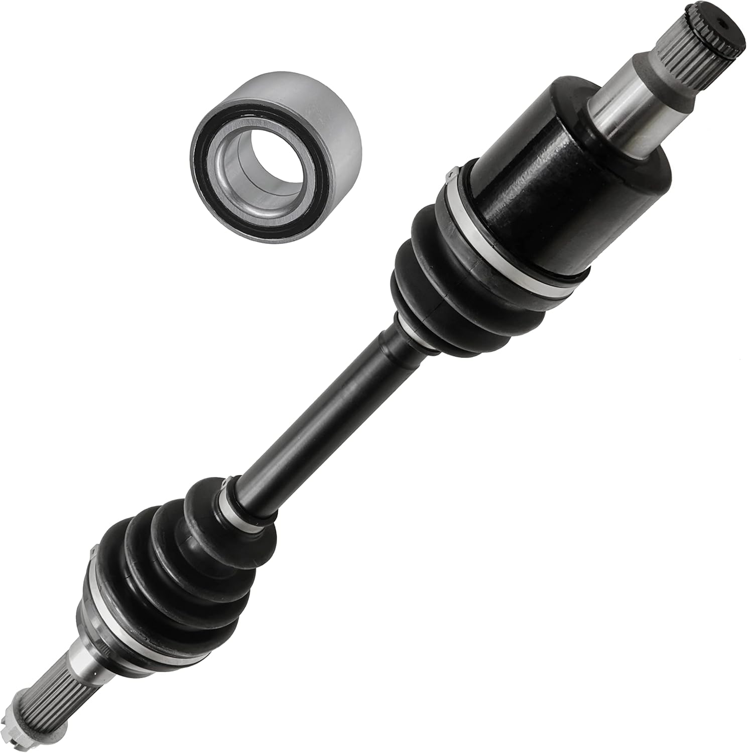 Caltric Rear Left or Right Cv Joint Axle with Bearing Compatible with Polaris Rzr 800 Efi 2008-2014