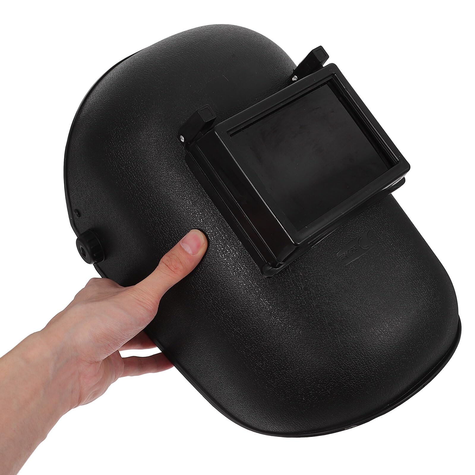 Maschera di Protezione per Saldatura Regolabile Ampio Campo Visivo Materiale Resistente alle Alte Temperature Scudo Anti-Smerigliatura Leggera per Postazioni di Lavoro di