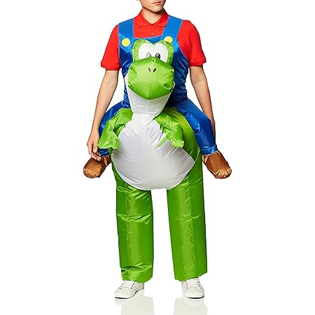 Amazon スーパーマリオブラザーズ コスプレ コスチューム マリオ ヨッシー 大人用 Stdサイズ 約168 1cm コスプレ 仮装 通販