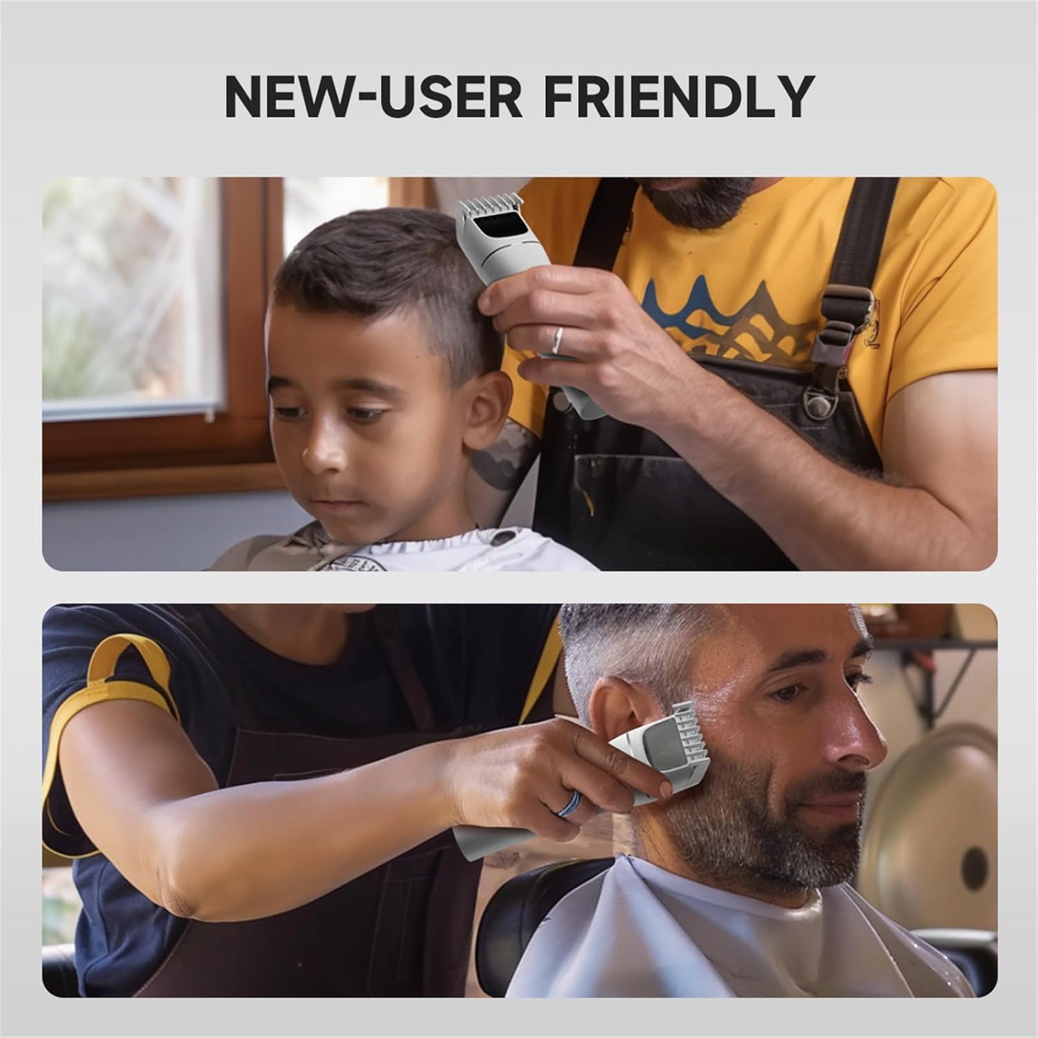 Enchen Boost 2 Hair Clipper with all included accessories laid out