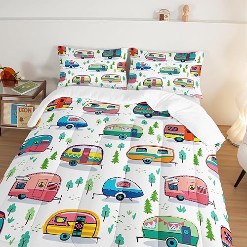 Miniatura 9 de HOSIMA Juego de edredón y juegos de ropa de cama con estampado de animales en 3D para decoración de habitación de niñas, edredón de caballo y patrón