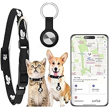 Cat Tracker Collar-Dog GPS Tracker-Pet Tracker-GPS Tracker for Dogs | Android and iOS Universal | No Monthly Fee | Works with Any Collar