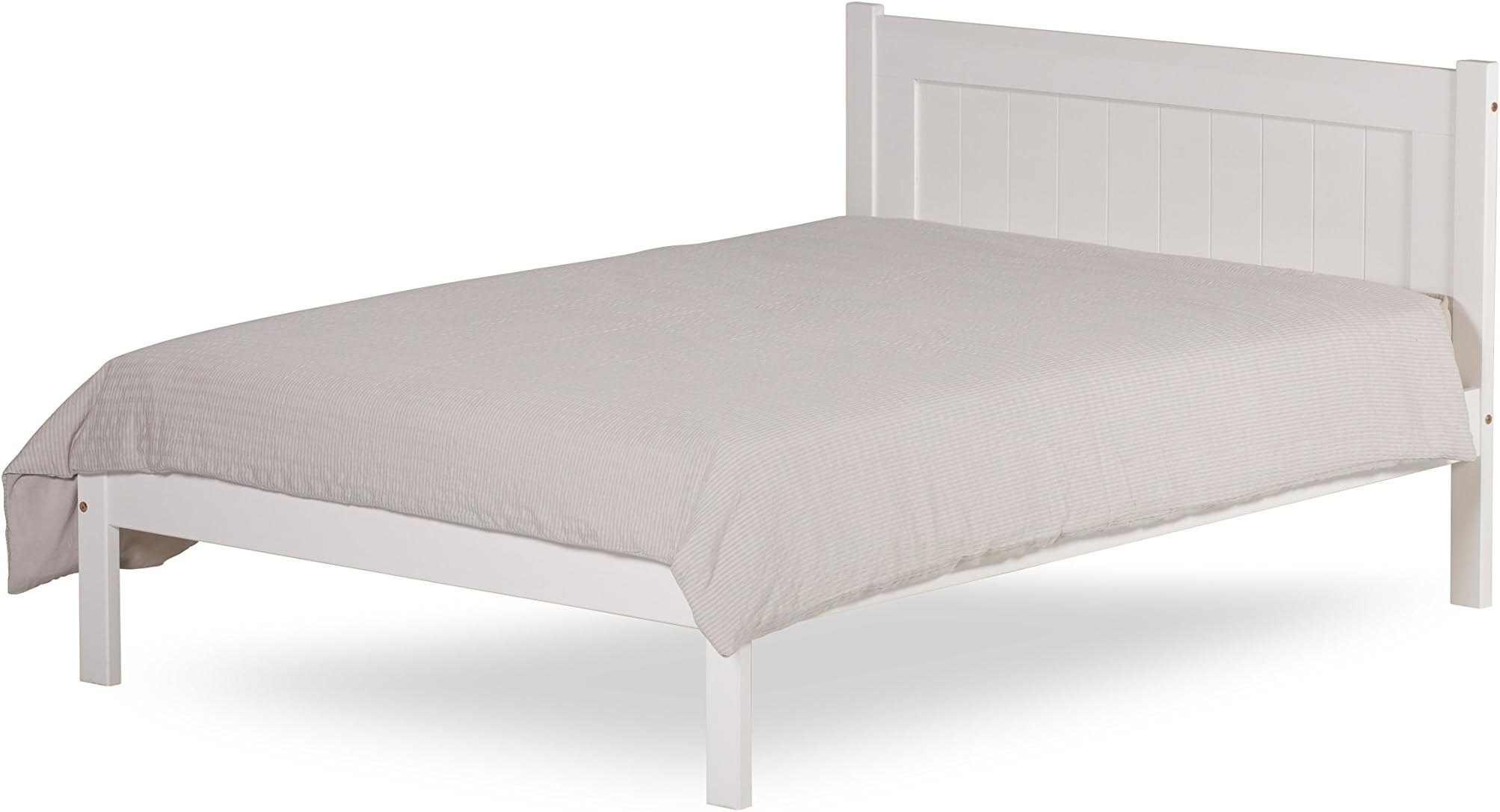 5FT KING SIZE CLIFTON BED FRAME IN SOLID WHITE PINE