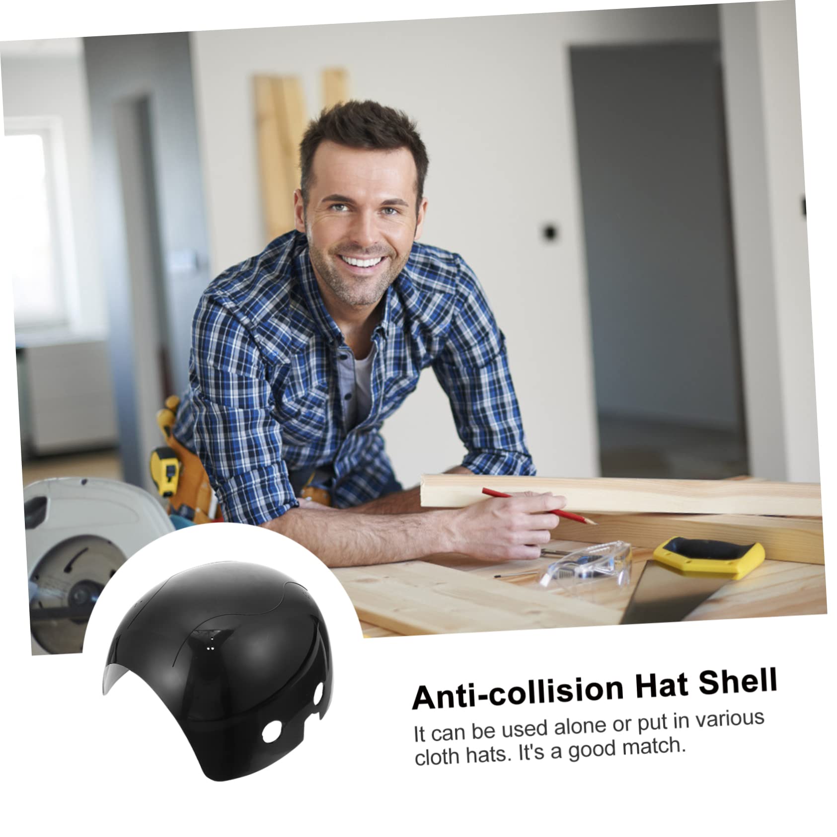 Gatuida 3 Pezzi Guscio Del Casco Accessorio Protettivo Per I Lavoratori Guscio Del Cappello Anticollisione io Del Cappello Di Sicurezza io Del Tappi Di Sicurezza