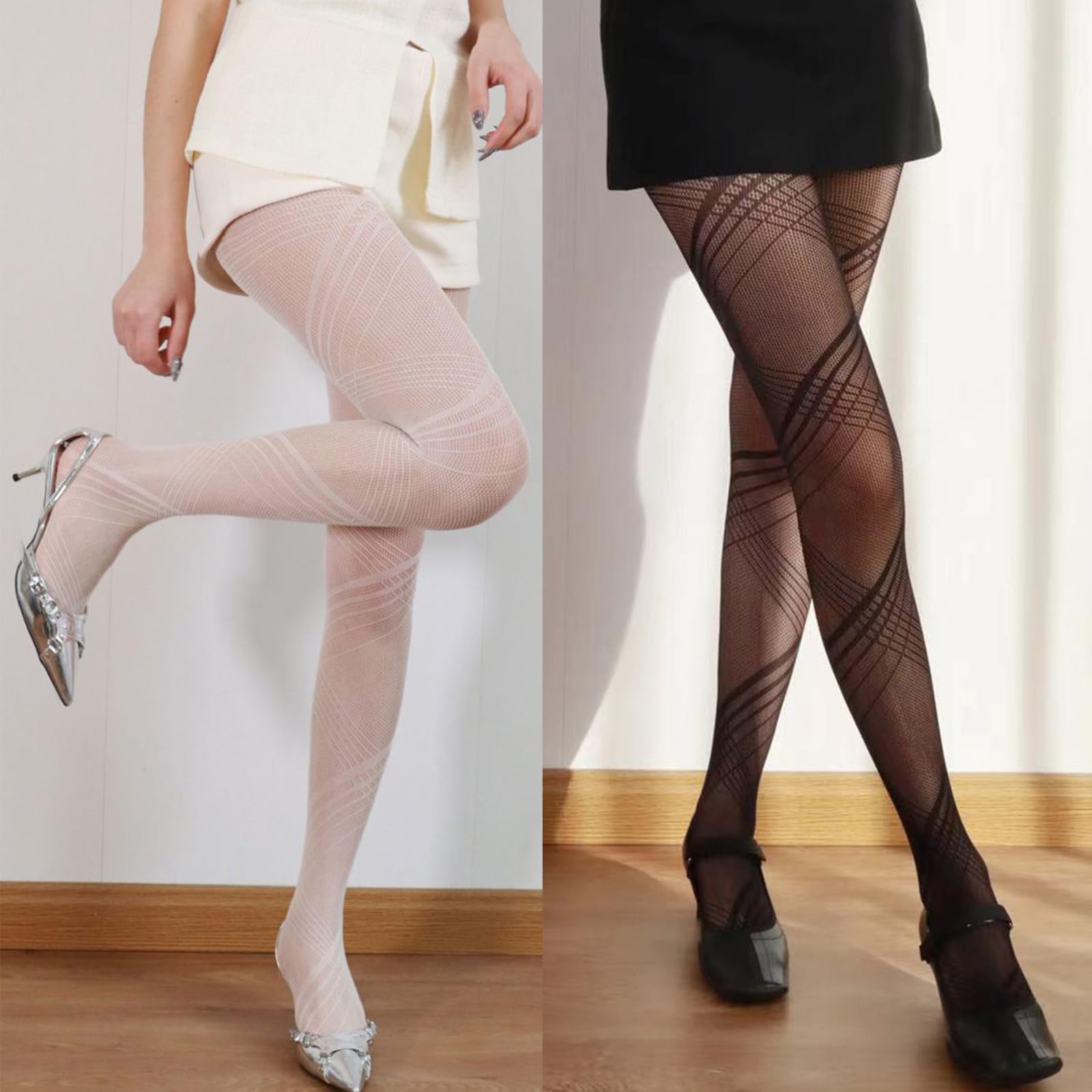 jjgirls pantyhose Amazon.co.jp: QIkunbinxx Womens Diamond Rhombus Striped Pattern Fishnet  Tights Leggings 90s Sexy Hollowed Out Mesh Sheer Pantyhose Stockings :  ファッション