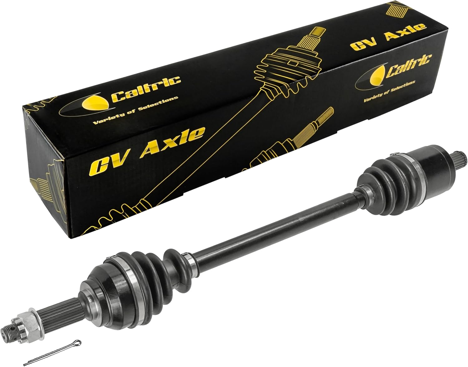 Caltric AM146259 Front Left CV Joint Axle Compatible with John Deere UTV HPX 815E HPX 615E HPX 850D