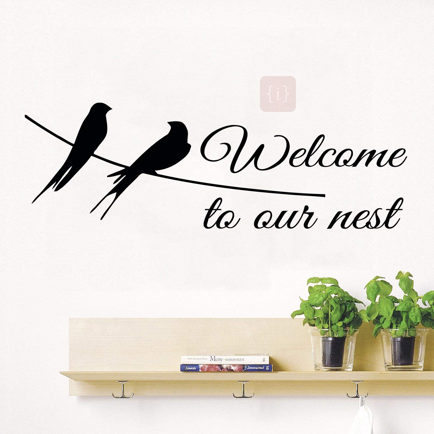 See full amazon price history chart for ISEE 360®Family Wall Decal Welcome to Our nest Wall Sticker (Black) Vinyl Sticker L X H 30 X 50 CM ISEE 360®Family Wall Decal Welcome to Our nest Wall Sticker (Black) Vinyl Sticker L X H 30 X 50 CM (B07RXWFRST) Amazon Price History, Amazon Price Tracker