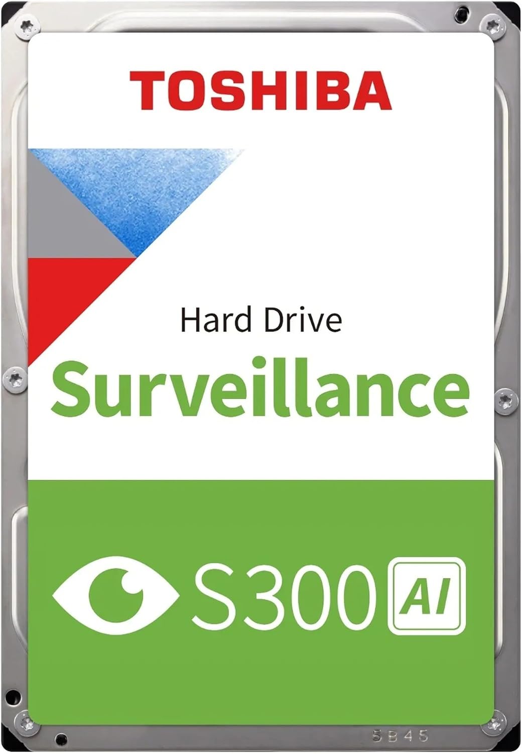 Toshiba MG10ADA10TE-V disco rigido interno 10 TB 7200 Giri/min 512 MB 3.5 Serial ATA III (Toshiba 10TB S300 AI Surveillance HDD)