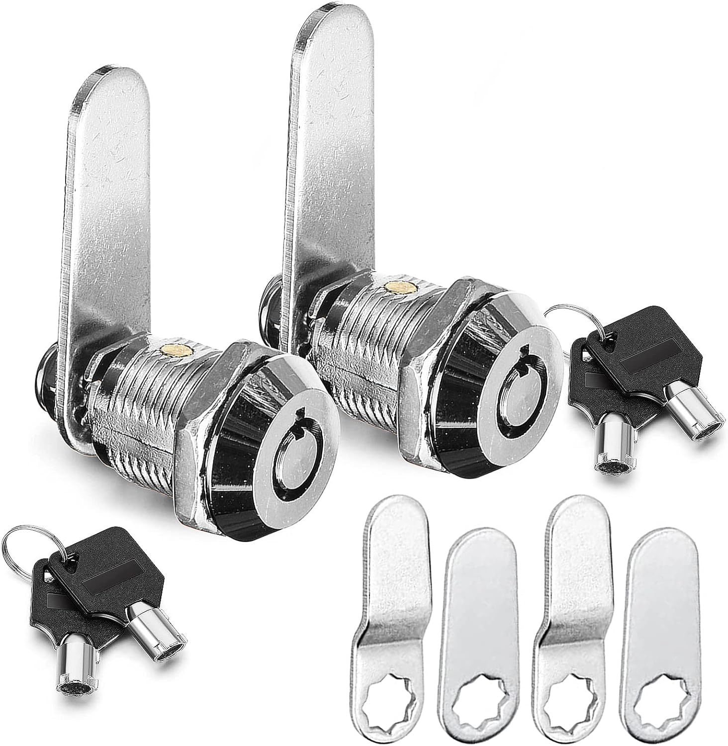 Cam Lock, 20mm Zinc Alloy Locks with Keys, Replacement Locks