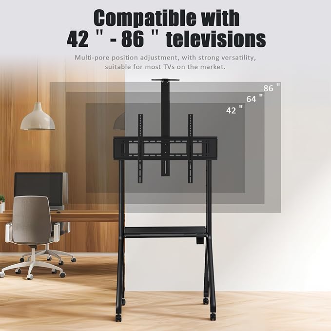 Soporte Móvil Redriver A-Frame para Pantallas de 42 a 86 Pulgadas miniatura 6