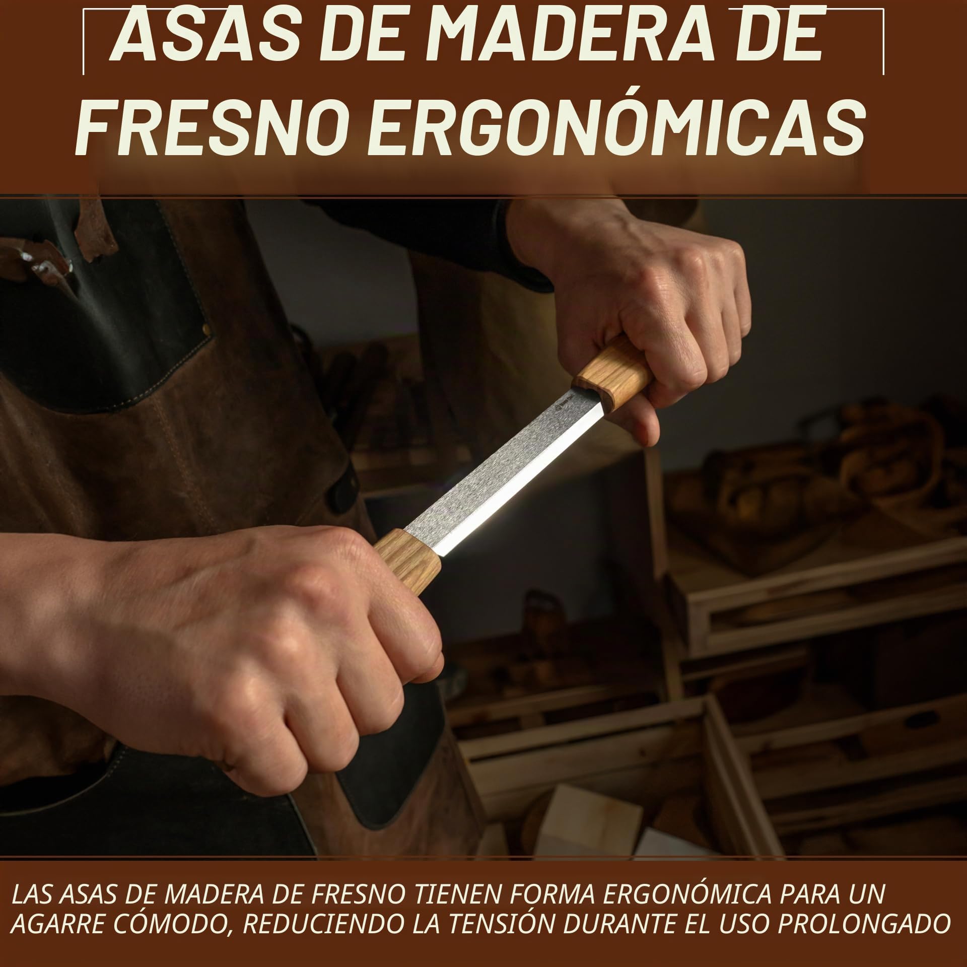 BeaverCraft Herramienta de Esbozado 10,9 cm DK2 – Herramienta de modelado y detalle para cucharas y esculturas – Esbozador para trabajos de modelado y manualidades